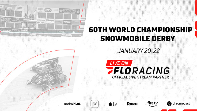 Click to Watch the 60th World Championship Snowmobile Derby Race Live
